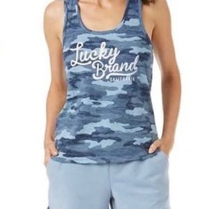 Lucky brand pajamas tank & shorts set size Medium